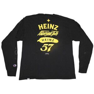FourOneTwo 412 Heinz 57 Mustard Hometown Long Sleeve T-Shirt Tee Men's Large